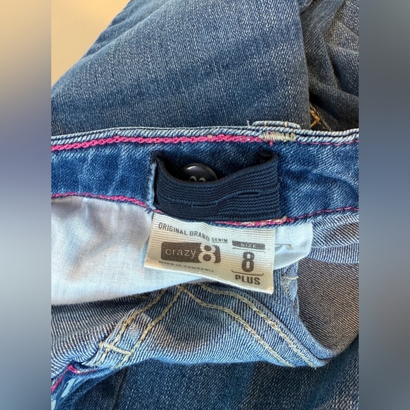 Crazy 8 Girls Skinny Jeans Size 8 Plus Stretch Denim - Picture 3 of 3